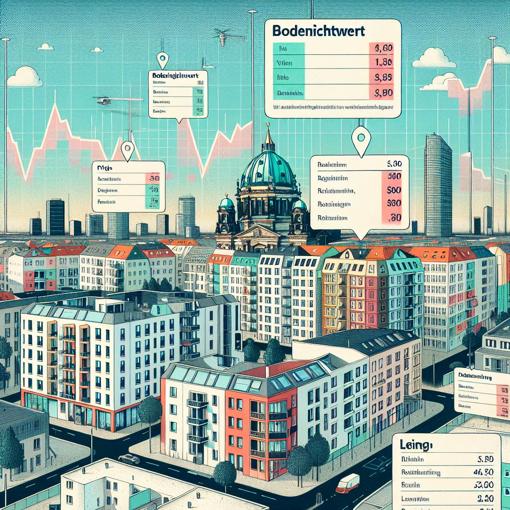 Einfluss des Bodenrichtwerts auf Mietpreise in Berlin Moabit